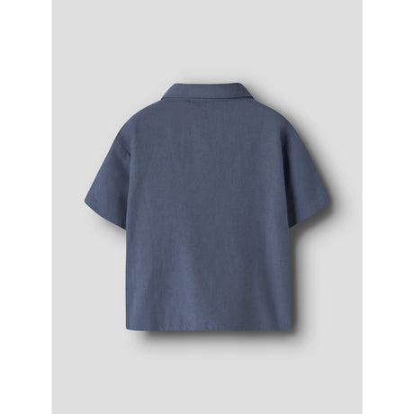 Name It Vintage Indigo Nmmfaher Ss Skjorte