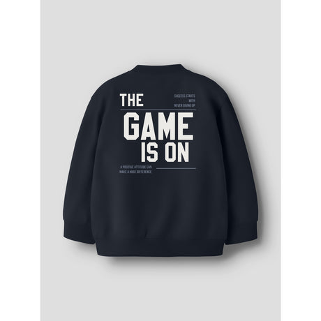 Name It Navy Blazer Nmmdalm Ls Nreg Sweat Card Unb