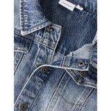 Name It Medium Blue Denim Nmmnick Ls Dnm Jakke 3148-Xs D