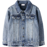 Name It Medium Blue Denim Nmmnick Ls Dnm Jakke 3148-Xs D