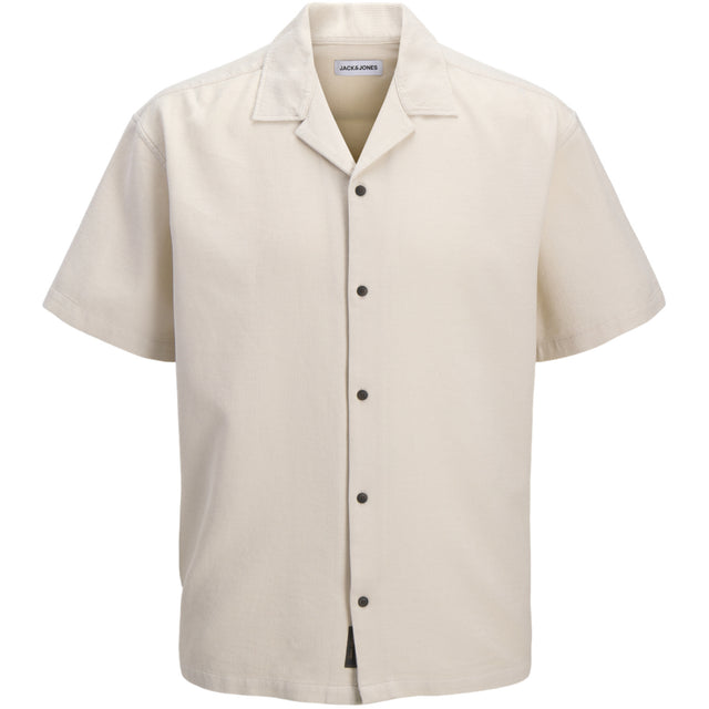 Jack & Jones Junior Moonbeam Jjglobal Waffle Resort Skjorte Ss Jnr