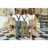 Silly Silas Granola X Cream Striped Special Footless Strømpebukser