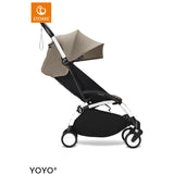 Stokke® YOYO³ Klapvogn Hvid/Taupe