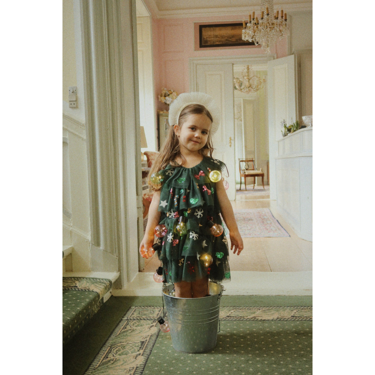 Konges Sløjd Hunter Green Yvonne Christmas Kjole