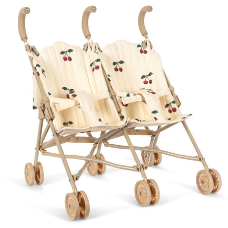Konges Sløjd Ma Grande Cerise Twin Dukke Stroller