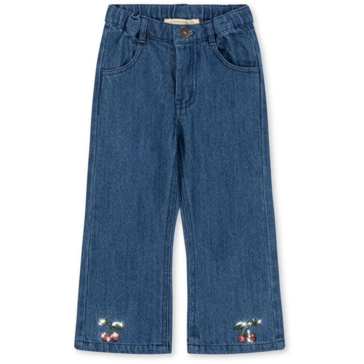 Konges Sløjd Denim Blue Elba Flare Jeans Gots