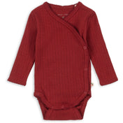 Konges Sløjd Red Dahlia Minnie Newborn Body Gots