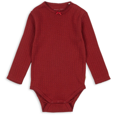Konges Sløjd Red Dahlia Minnie Body Gots