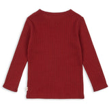 Konges Sløjd Red Dahlia Minnie Bluse Gots