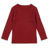 Konges Sløjd Red Dahlia Minnie Bluse Gots