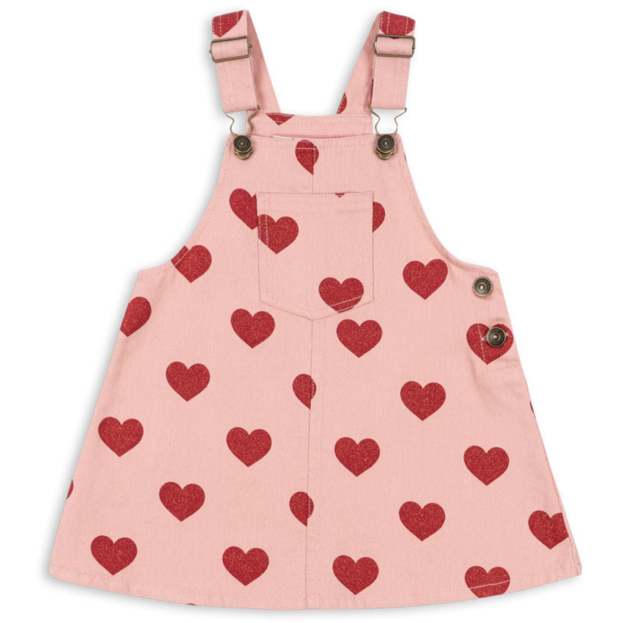 Konges Sløjd Amour Glitter Magot Overall Kjole Denim Gots