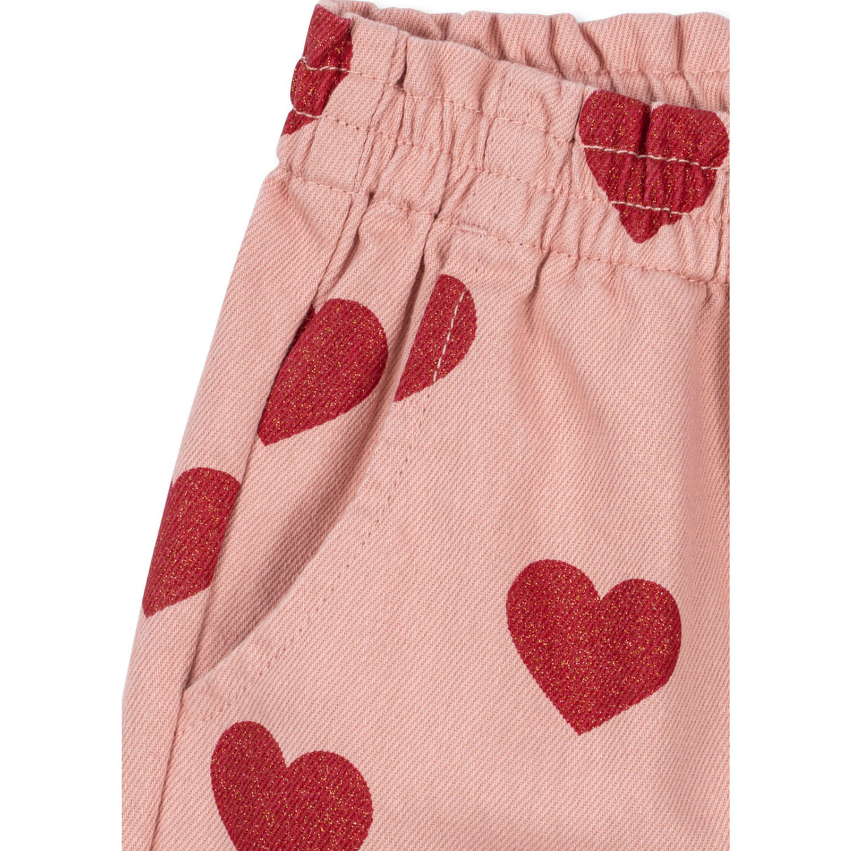 Konges Sløjd Amour Glitter Magot Flæse Bukser Denim Gots