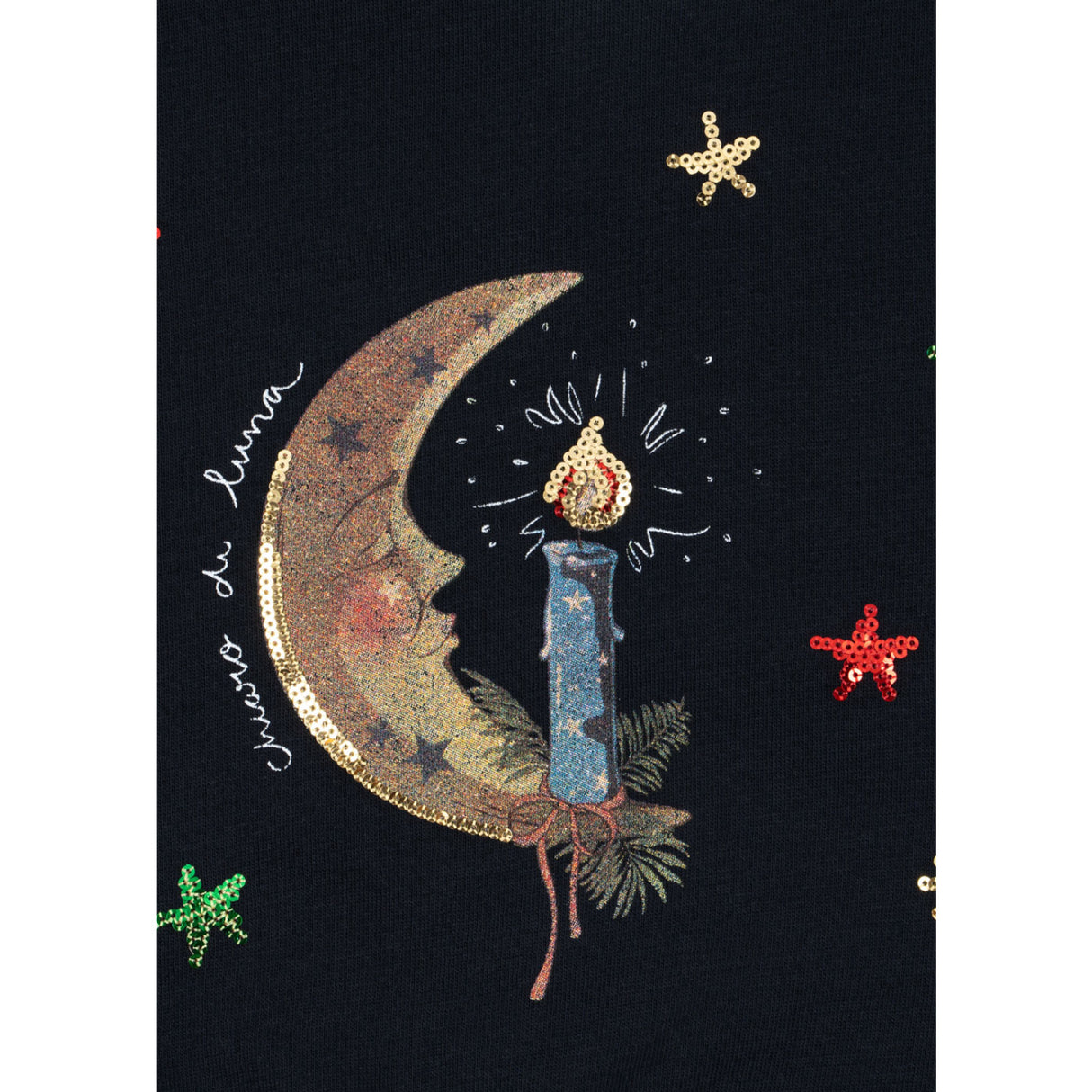 Konges Sløjd Dark Navy Loupy Lou Sweatshirt Ocs