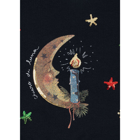 Konges Sløjd Dark Navy Loupy Lou Sweatshirt Ocs