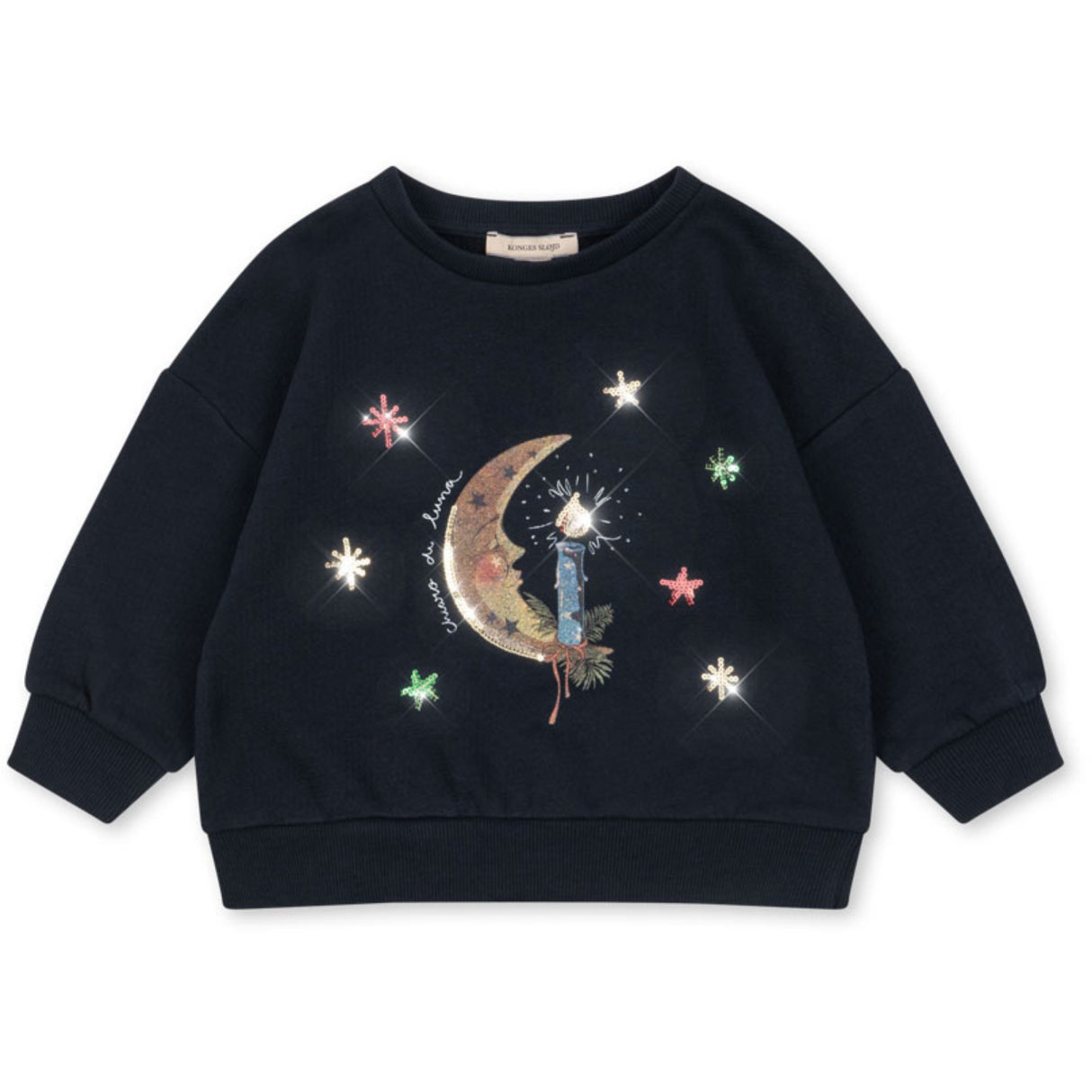 Konges Sløjd Dark Navy Loupy Lou Sweatshirt Ocs