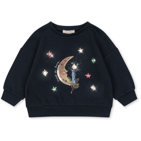 Konges Sløjd Dark Navy Loupy Lou Sweatshirt Ocs