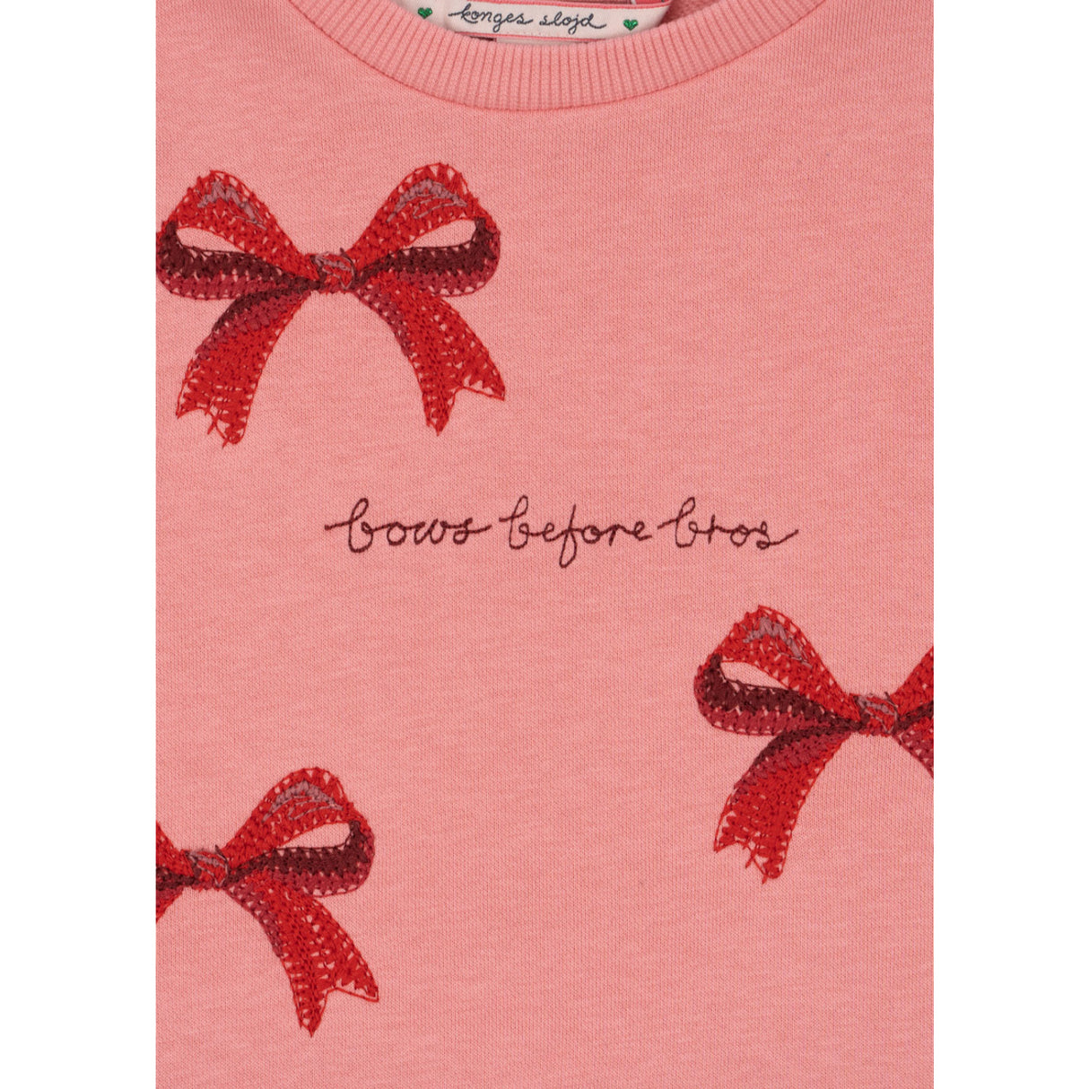 Konges Sløjd Strawberry Ice Lou Sløjfe Sweat Kjole Ocs