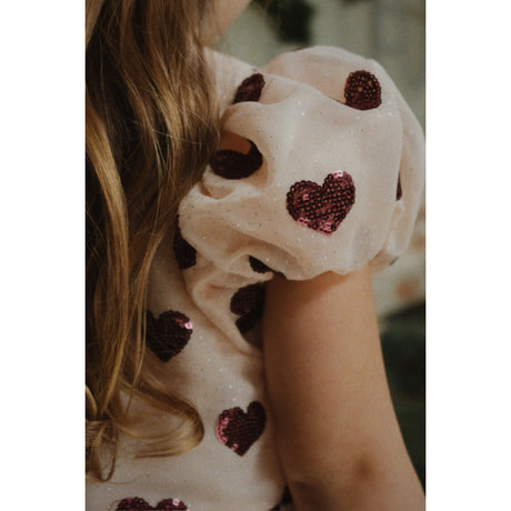 Konges Sløjd Amour Plum Heartlily Kjole Grs