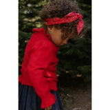 Fliink Pompeian Red Abby Bluse