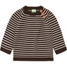 FUB Mocca/Ecru Baby Sweater
