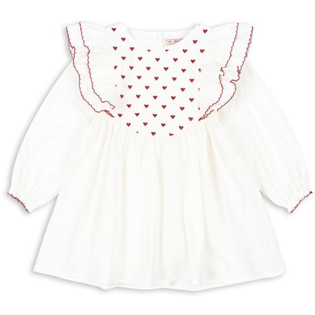 Konges Sløjd Pure White Coeur Kjole Gots