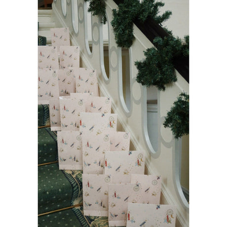Konges Sløjd Beige Christmas Pakkekalender Med 24 Gaver