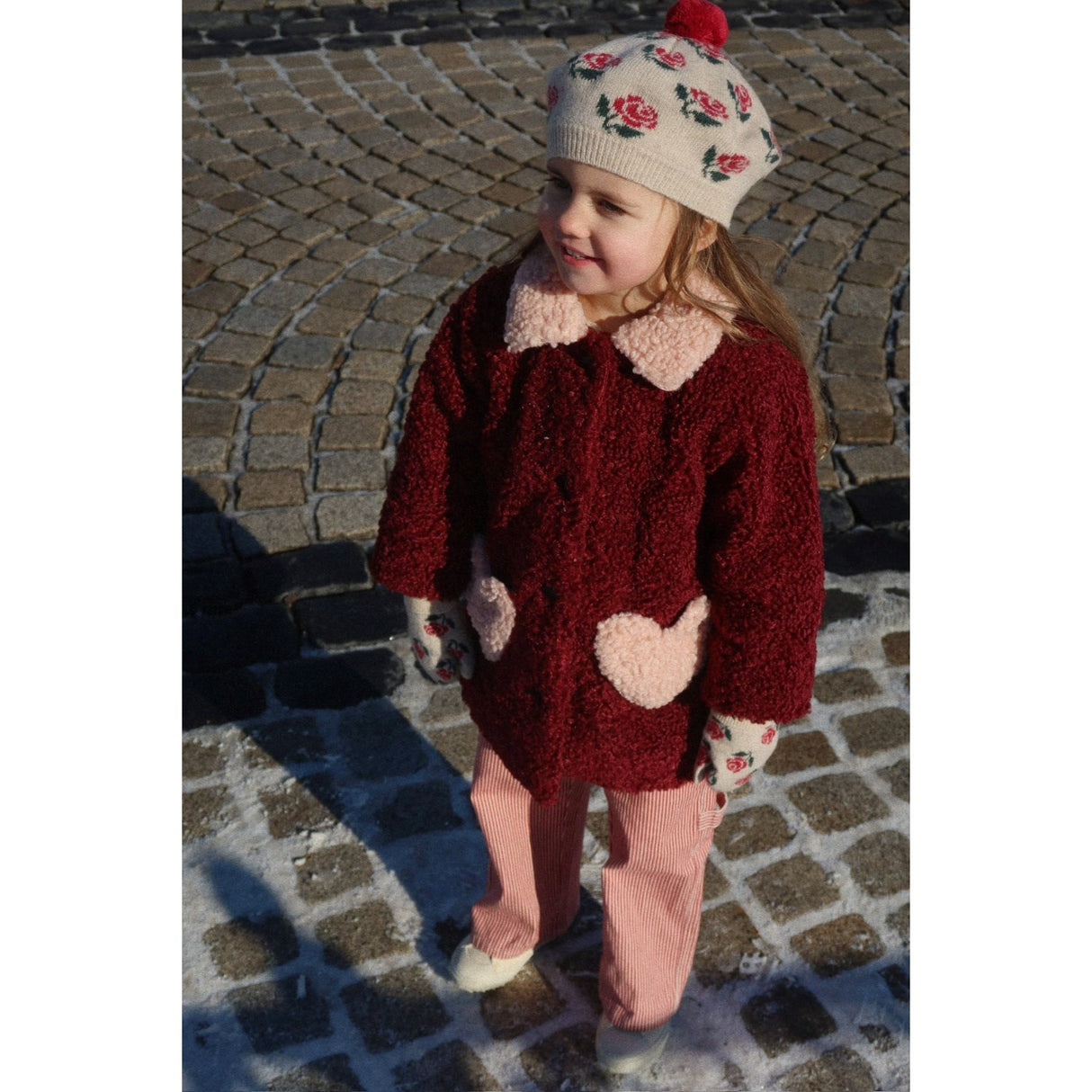 Konges Sløjd Rose Belou Strik Beret