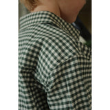 Konges Sløjd Green Check Foret Ls Skjorte Gots