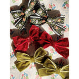 Konges Sløjd Red/Green 6 Pak Micki Sløjfe Hair Clips