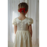 Konges Sløjd Barbados Cherry 2 Pak Fløjl Dobbelt Sløjfe Hair Clips