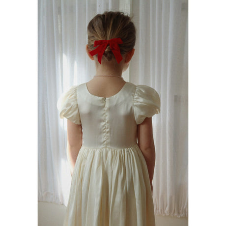 Konges Sløjd Barbados Cherry 2 Pak Fløjl Dobbelt Sløjfe Hair Clips