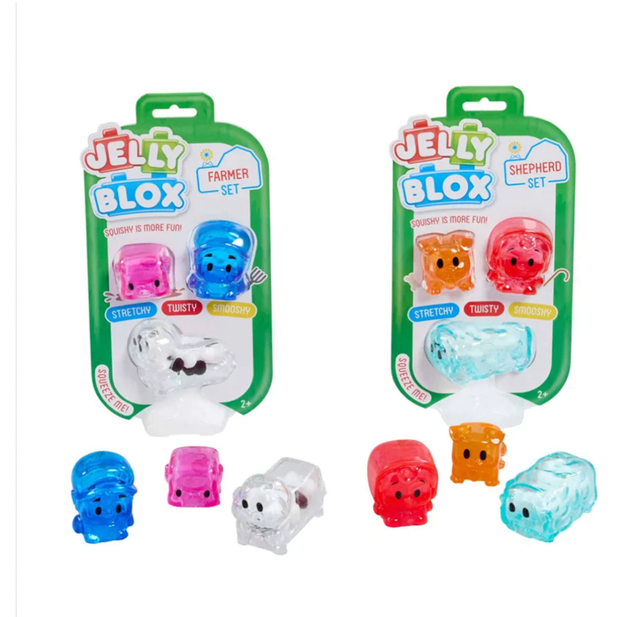 Jelly Blox Farm Friends Assorteret