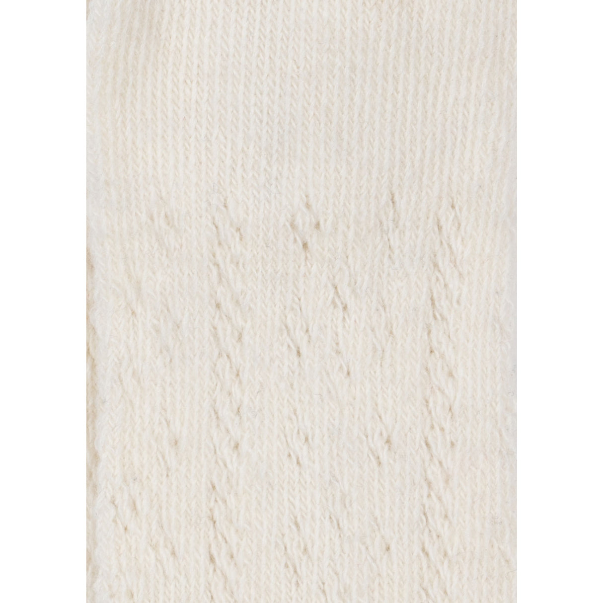 Konges Sløjd Off White Uld Pointelle Strømpebukser