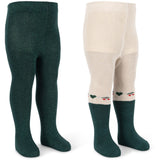 Konges Sløjd Cherry Mix 2 Pak Lurex Strømpebukser