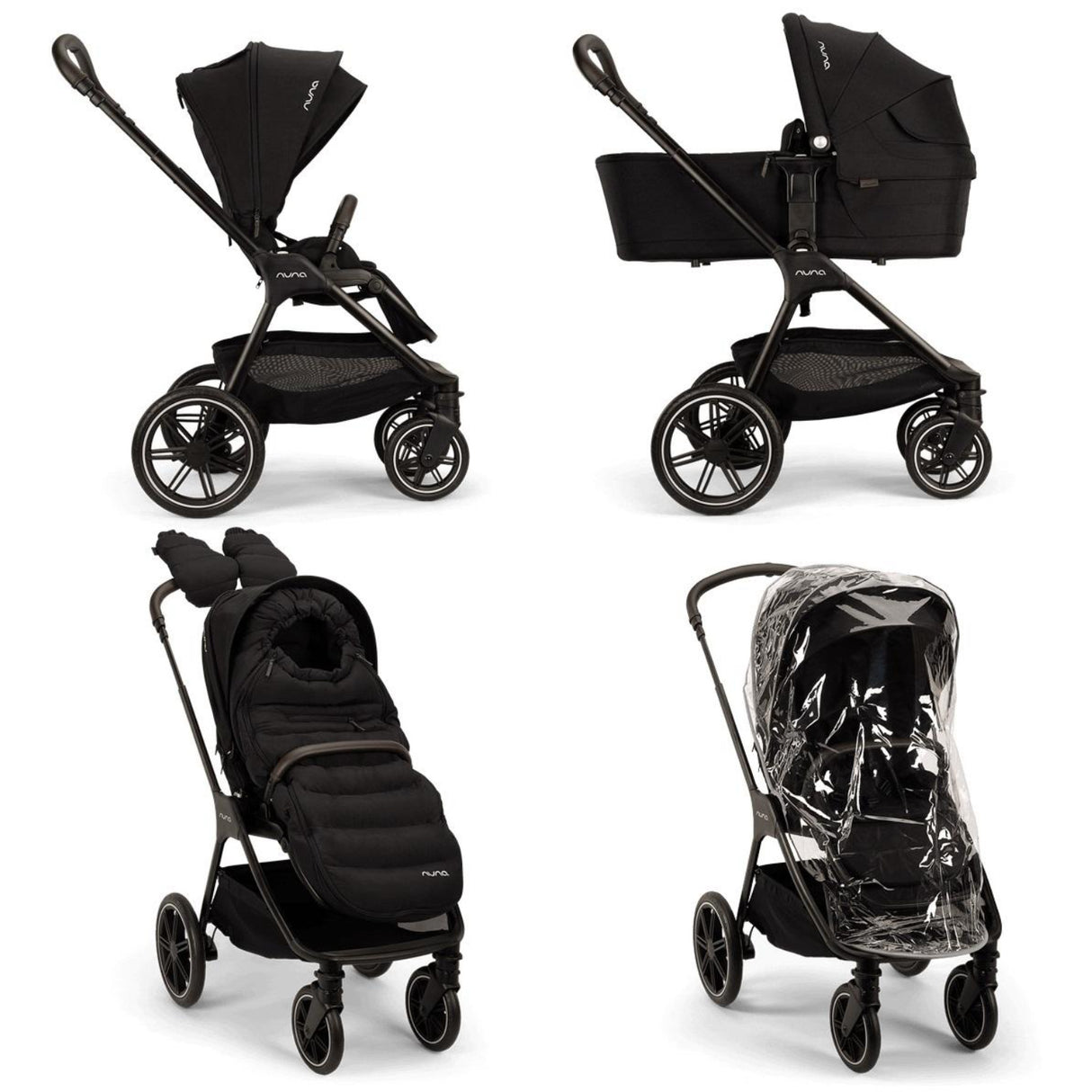 Nuna Cavair Triv LX All-Season Sæt W/Ad&Rc&Cc