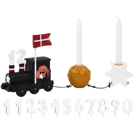 Kids by Friis Krebsen Fødselsdagstog M. Planet Og Stjerne