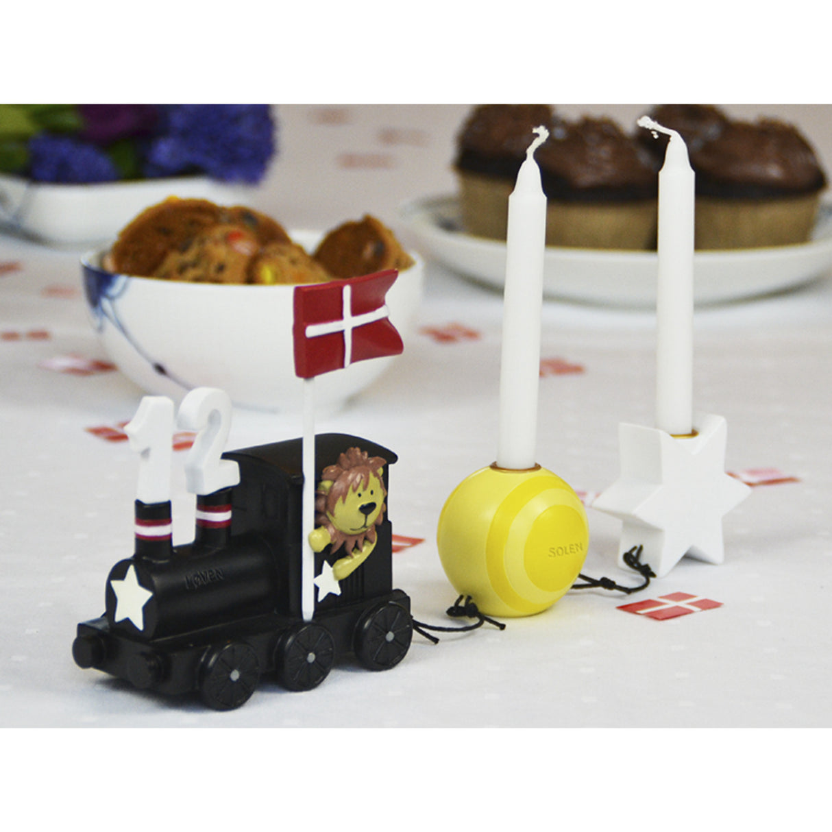 Kids by Friis Løven Fødselsdagstog M. Planet Og Stjerne