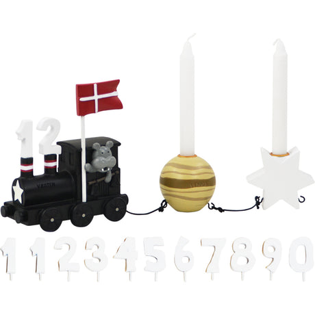 Kids by Friis Vægten Fødselsdagstog M. Planet Og Stjerne