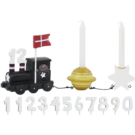 Kids by Friis Vandmanden Fødselsdagstog M. Planet Og Stjerne