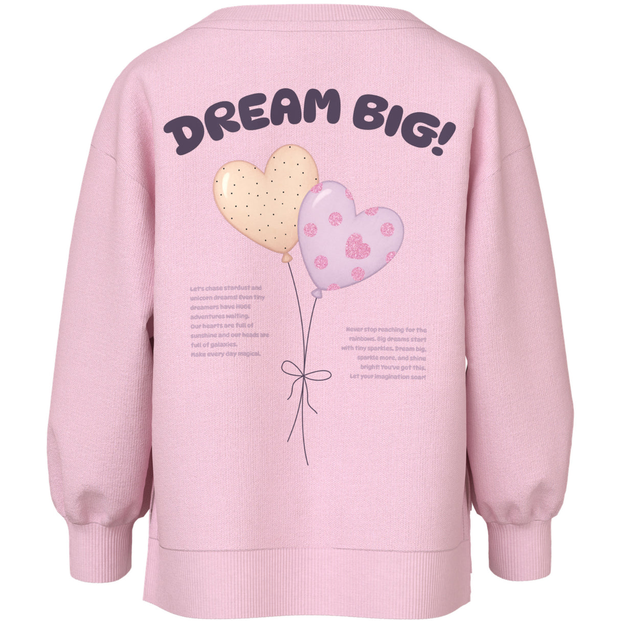 Name It Parfait Pink Nmfdenila Ls Nreg Swe Bru