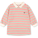 Konges Sløjd Blush Bound Stripe Spotty Ls Kjole Gots