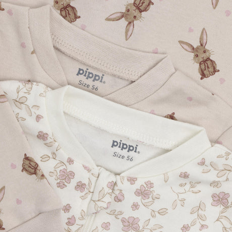 Pippi Violet Ice Natdragt -Zipper (2-Pack)