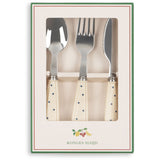 Konges Sløjd Navy Dot Bestik Sæt