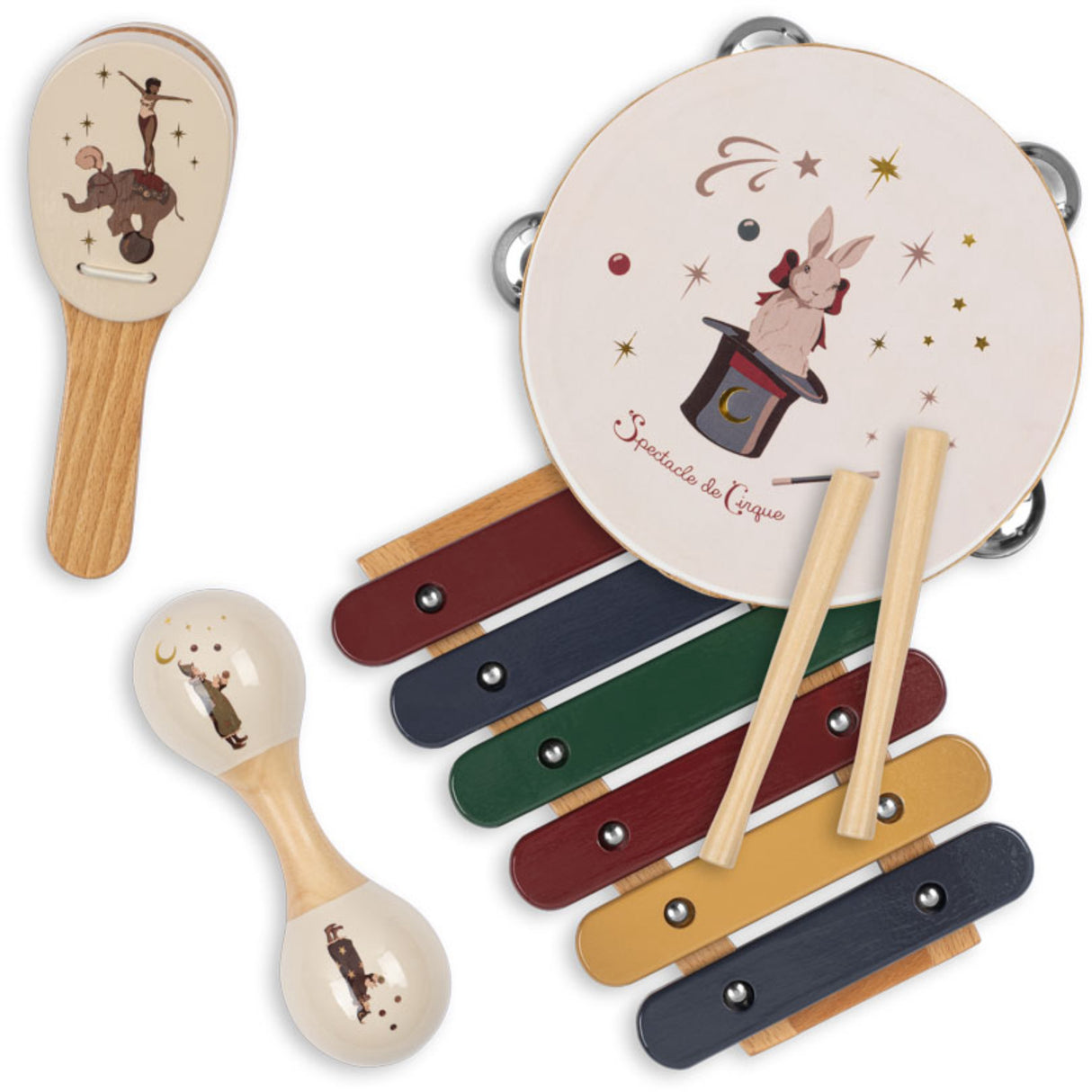 Konges Sløjd Circus Musik Sets