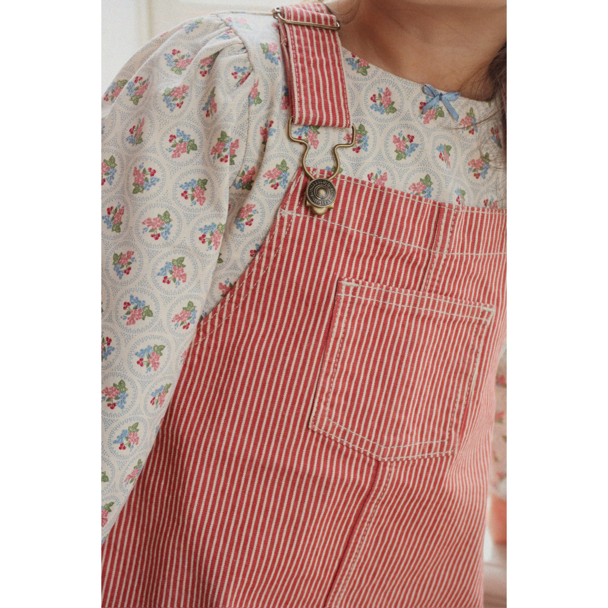 Konges Sløjd Verona Blues Drey Bluse Gots