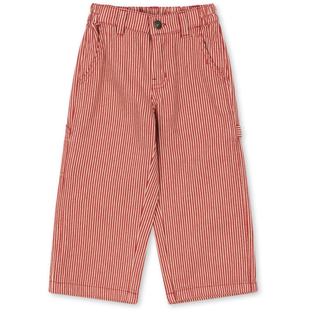 Konges Sløjd Milk Rouge Stripe Luc Bukser Gots