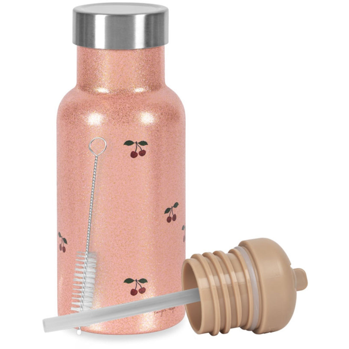 Konges Sløjd Cherry Glitter Glitter Thermo Flaske