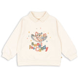Konges Sløjd Antique White Spotty Ls Polo Gots