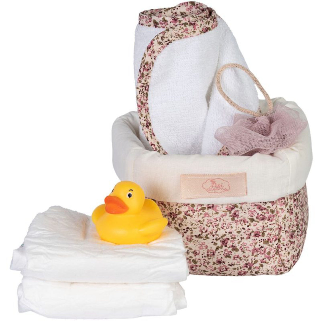 Así Martina Kollektion - Kurv Med Badeværelsestilbehør, Til Dukker 36–46 Cm