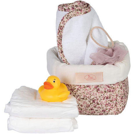 Así Martina Kollektion - Kurv Med Badeværelsestilbehør, Til Dukker 36–46 Cm